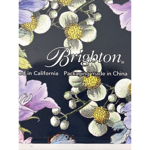 Brighton Sutton Apple Watch Band Braided Leather Shoe White Floral Tin Fit 38mm+ - Picture 12 of 16